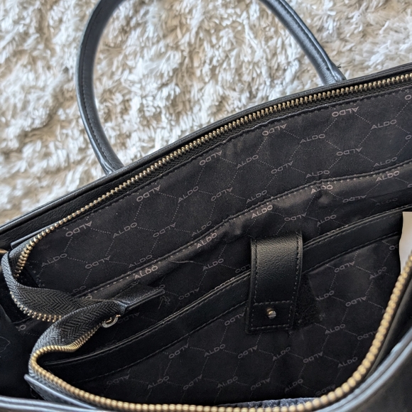 Aldo Black Vegan Leather Purse - Picture 5 of 10